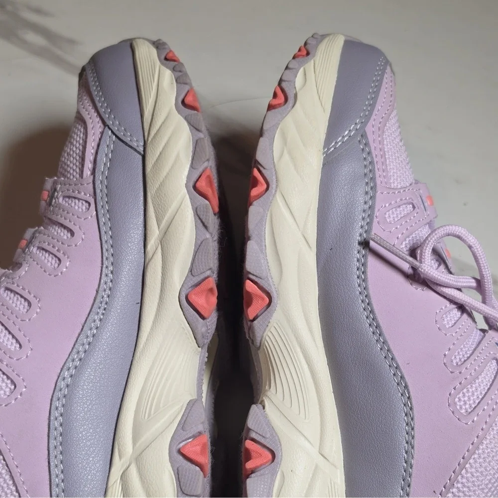 Avia Purple/Pink/Gray Solid Low Top Lace Up Women's Athletic Sneakers Logo - Picture 6 of 6